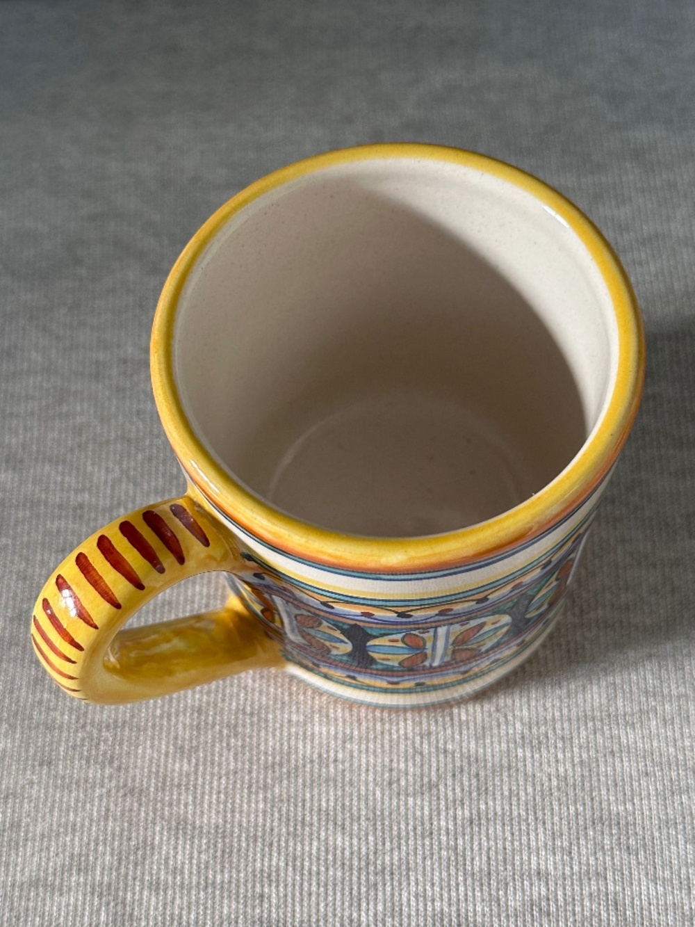 Italian Deruta Ceramic Mug - Picture 5 of 7
